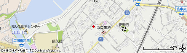和歌山県有田郡広川町広1223周辺の地図
