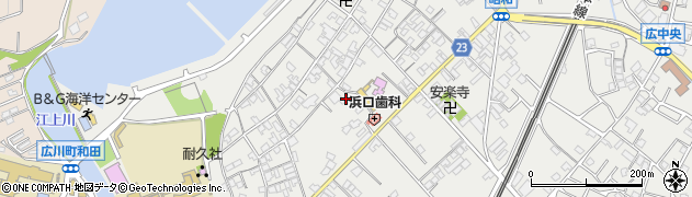 和歌山県有田郡広川町広1224周辺の地図