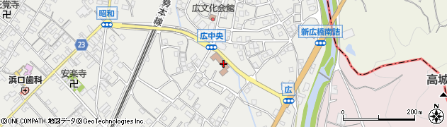 和歌山県有田郡広川町広369周辺の地図