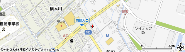 山口県防府市新田1603周辺の地図
