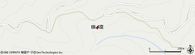 徳島県名西郡神山町阿野田ノ窪周辺の地図
