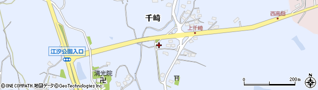山口県山陽小野田市千崎178周辺の地図