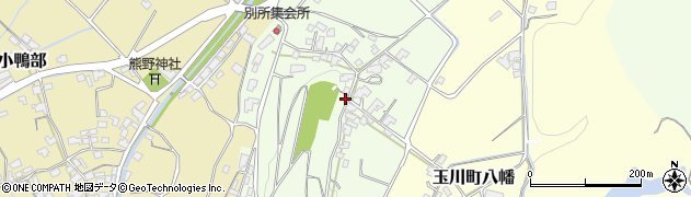 愛媛県今治市玉川町別所周辺の地図