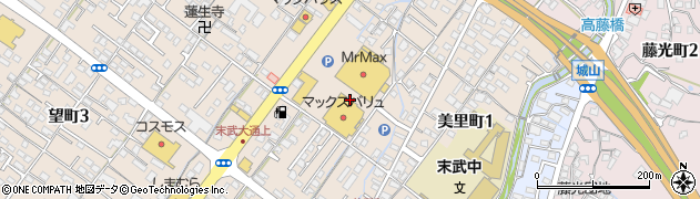 マックスバリュ西日本株式会社　マックスバリュ　末武店周辺の地図