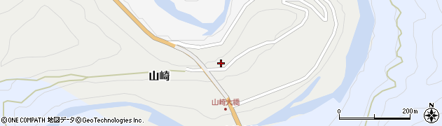 奈良県吉野郡十津川村山崎216周辺の地図
