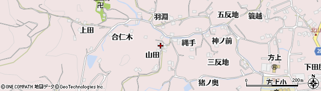 徳島県徳島市北山町山田21周辺の地図