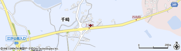山口県山陽小野田市千崎111周辺の地図