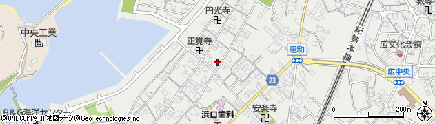和歌山県有田郡広川町広1339周辺の地図