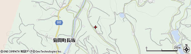 愛媛県今治市菊間町長坂1147周辺の地図