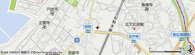 和歌山県広川町（有田郡）広周辺の地図