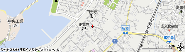 和歌山県有田郡広川町広1347周辺の地図
