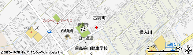 山口県防府市新田古前町1270周辺の地図
