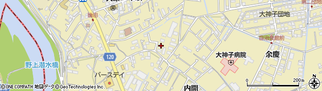 徳島県徳島市大原町千代ケ丸144周辺の地図