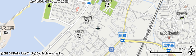 和歌山県有田郡広川町広1447周辺の地図