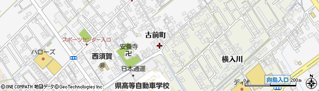 山口県防府市新田古前町1273周辺の地図