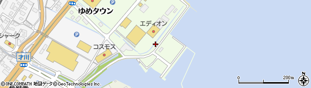 山口県下関市ゆめタウン2周辺の地図