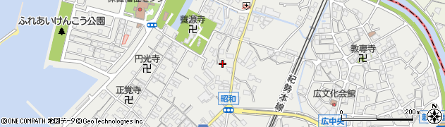 和歌山県有田郡広川町広498周辺の地図