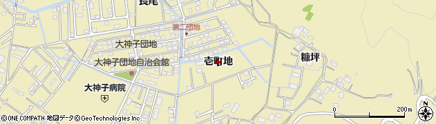 徳島県徳島市大原町（壱町地）周辺の地図