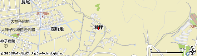 徳島県徳島市大原町（糠坪）周辺の地図