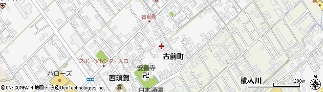 山口県防府市新田古前町1292周辺の地図