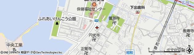 和歌山県有田郡広川町広1387周辺の地図