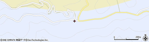 徳島県三好市池田町馬路深川209周辺の地図