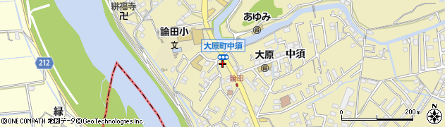 論田モータース周辺の地図