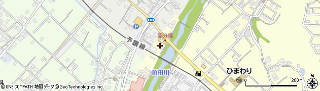愛媛県今治市国分周辺の地図