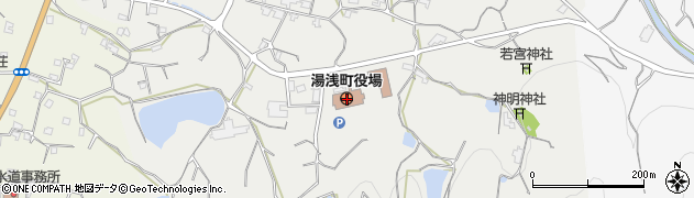 和歌山県有田郡湯浅町周辺の地図