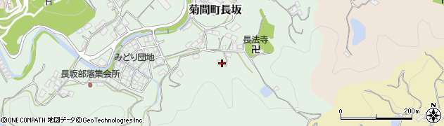 愛媛県今治市菊間町長坂1637周辺の地図