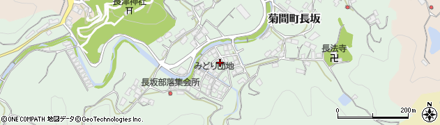 愛媛県今治市菊間町長坂1586周辺の地図