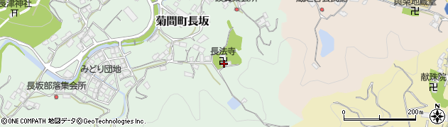 愛媛県今治市菊間町長坂1738周辺の地図