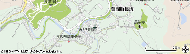 愛媛県今治市菊間町長坂1592周辺の地図