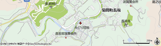愛媛県今治市菊間町長坂1575周辺の地図