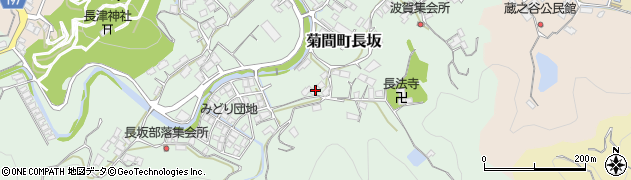 愛媛県今治市菊間町長坂1615周辺の地図