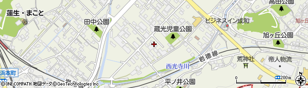 第一交通株式会社　久米営業所事務所周辺の地図