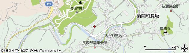 愛媛県今治市菊間町長坂220周辺の地図