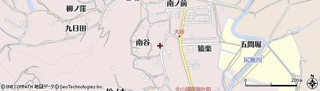 徳島県徳島市大谷町南谷47周辺の地図
