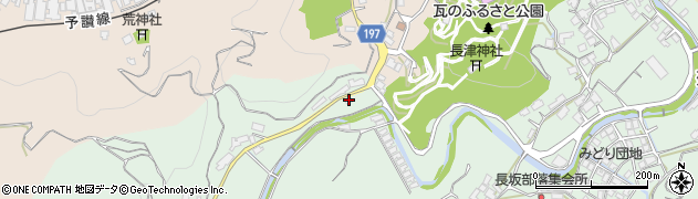 愛媛県今治市菊間町長坂258周辺の地図