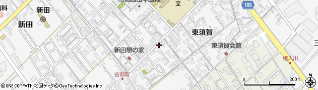 山口県防府市新田1361周辺の地図