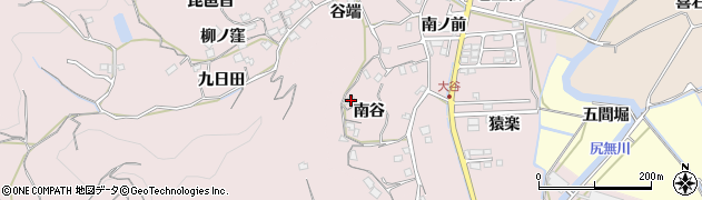 徳島県徳島市大谷町南谷78周辺の地図