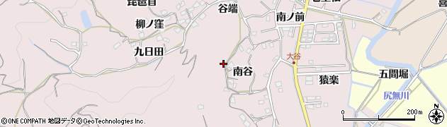 徳島県徳島市大谷町南谷81周辺の地図