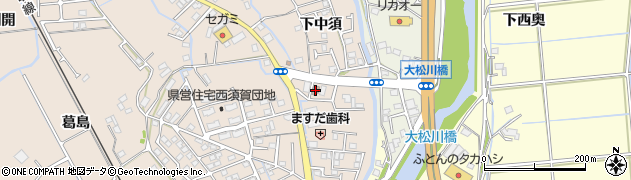 徳島市東消防署勝占分署周辺の地図