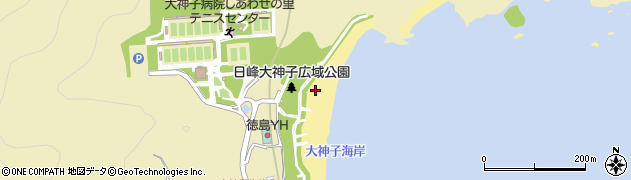 徳島県徳島市大原町（浜）周辺の地図