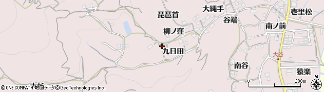 徳島県徳島市大谷町九日田19周辺の地図