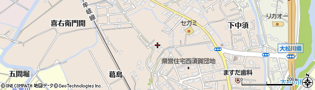 徳島県徳島市西須賀町東開10周辺の地図