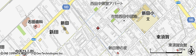 山口県防府市新田931周辺の地図