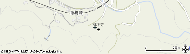 林下寺周辺の地図