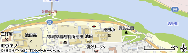 徳島県三好市池田町ウヱノ2931周辺の地図