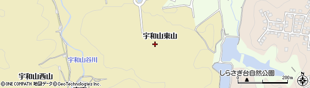 徳島県徳島市一宮町（宇和山東山）周辺の地図